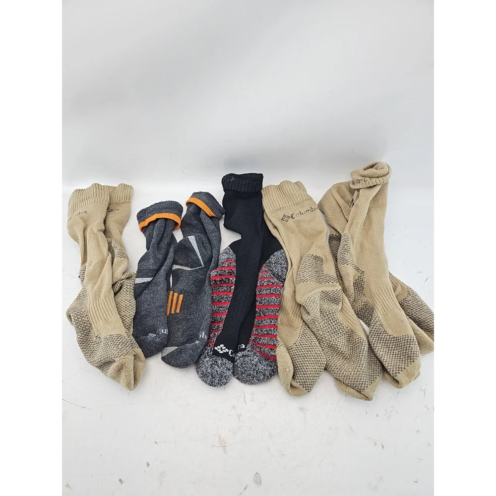 Columbia Performance Outdoor Socks - Lot of 4